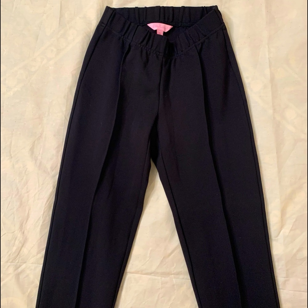 Lilly Pulitzer Black Nira Travel Leggings Size XS